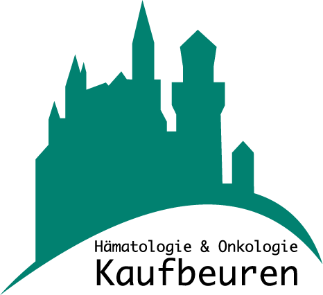 Hämatologie & Onkologie Kaufbeuren — Logo mit Kaufbeurer Stadtsilhouette
